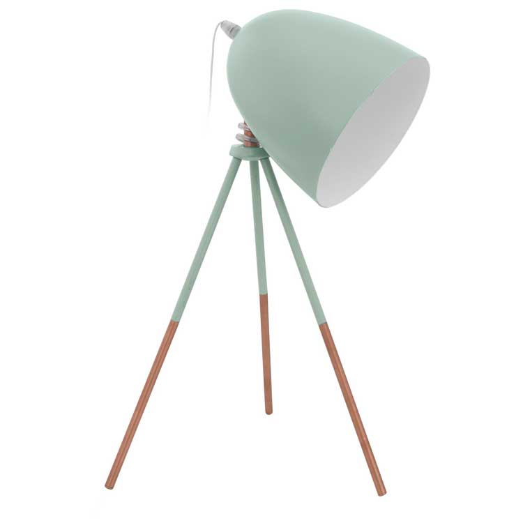 Eglo DUNDEE - Lampe de table - E27 - 1X60W - Mint