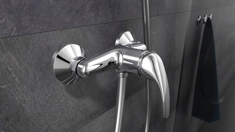 Robinet de douche Annette chrome