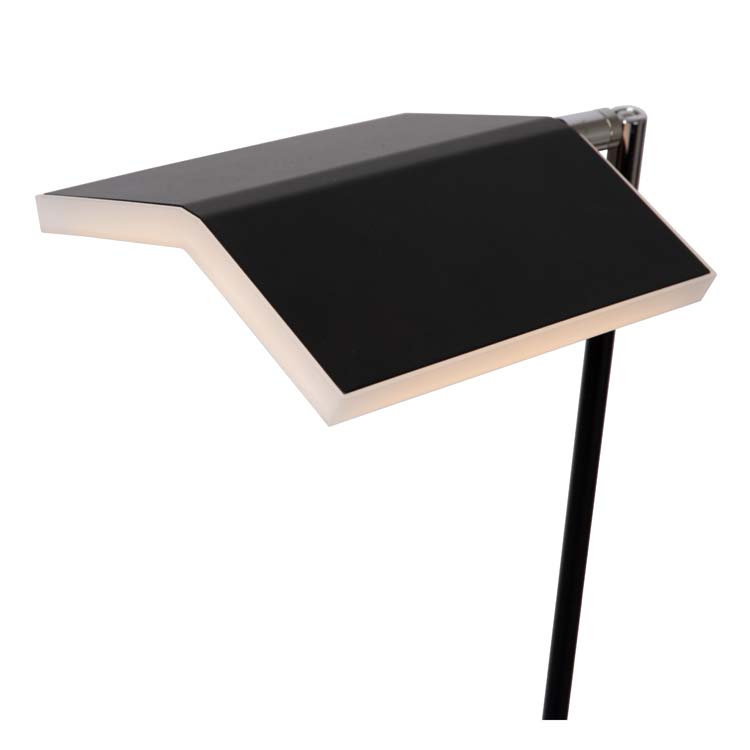 AARON - Lampadaire / lampe de lecture - LED Dim. - 1x12W 2700K/4000K - Noir