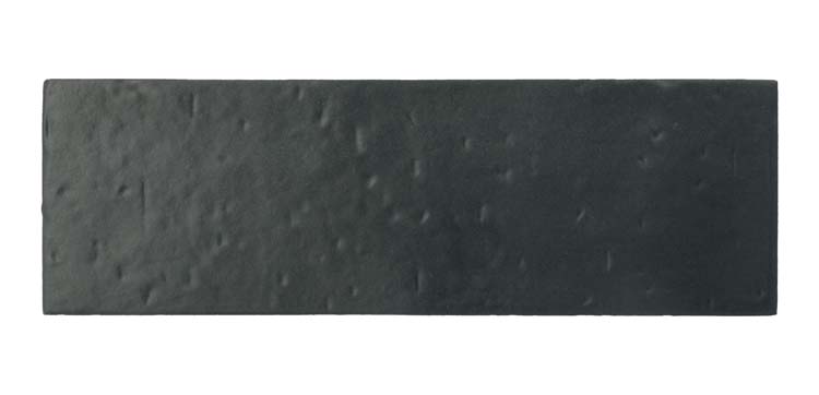 Wandtegel Pulse black mat 6 x 18.5 cm