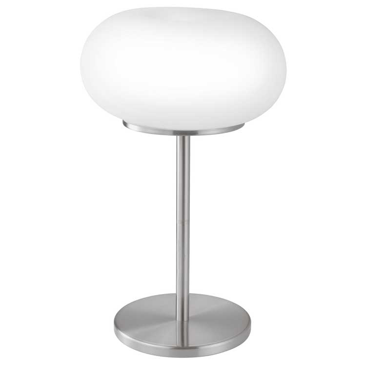 Eglo OPTICA - Lampe de table -E27 -2X60W - Blanc