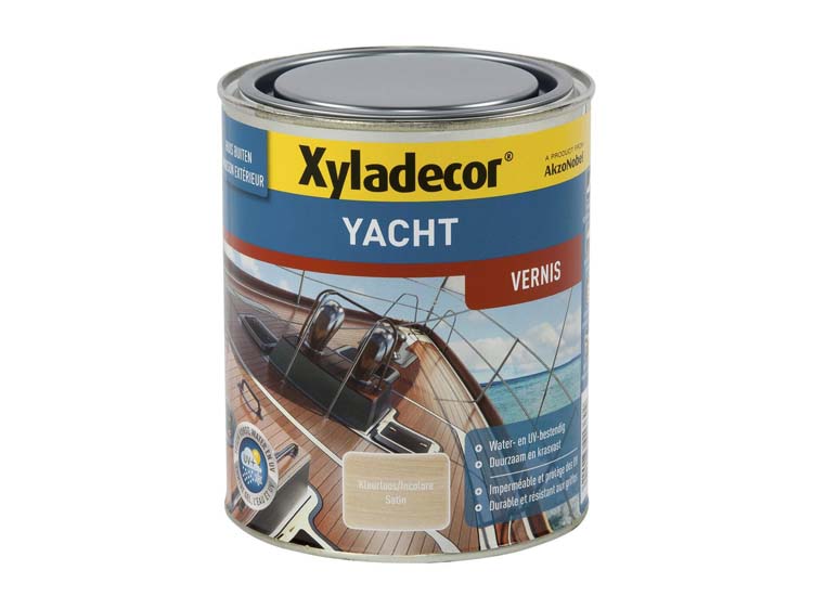Xyladecor bootvernis zijdeglans 0,75l kleurloos