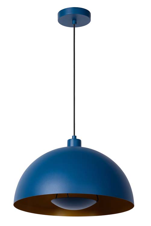 Suspension bleu pétrole 40W E27