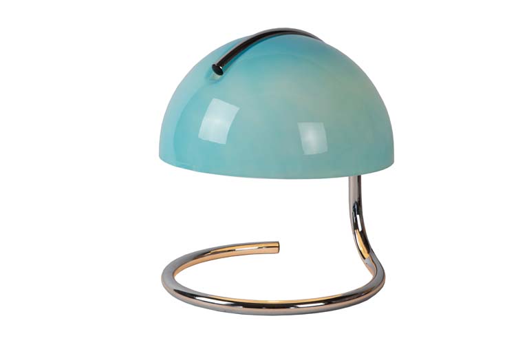 Tafellamp - Ø 23,5 cm - 1xE27 - Blauw