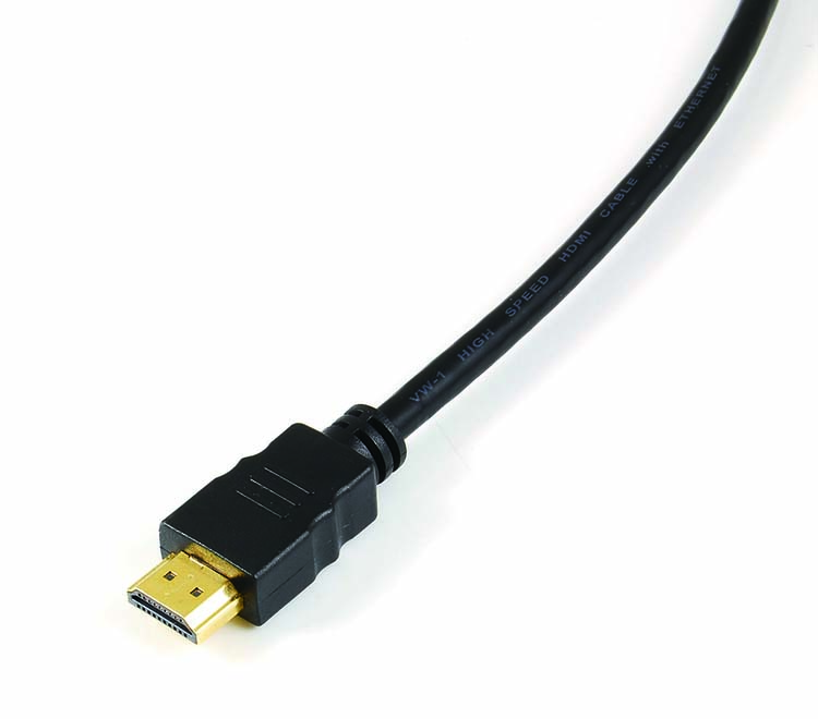 Cordon HDMI Or HQ 3m Noir