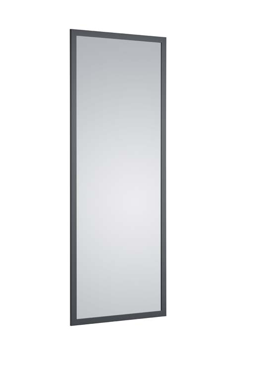 Miroir MDF antracite 66x166 cm
