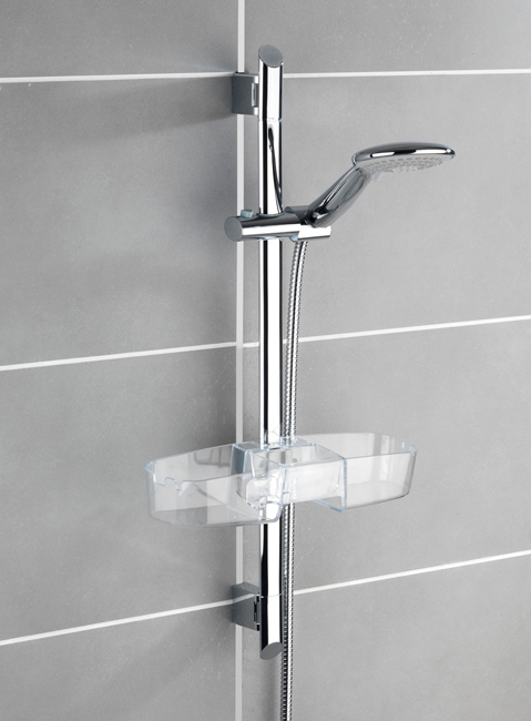 Support de douche Wenko Premium 36x7,5x12cm