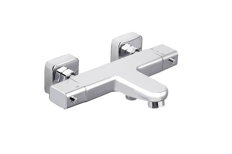 Robinet de bain thermostatique Silas chrome