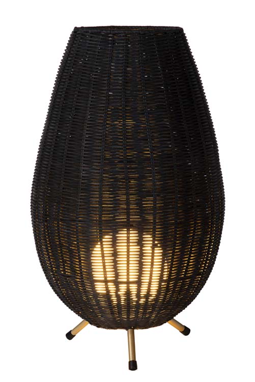 Lampe de table - Ø 30 cm - 1xG9 - Noir