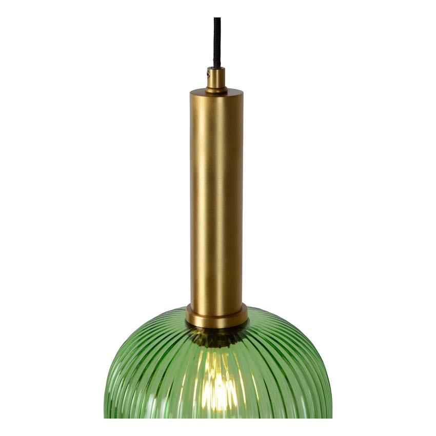 Lucide MALOTO - Hanglamp - Ø 20 cm - E27 - Groen