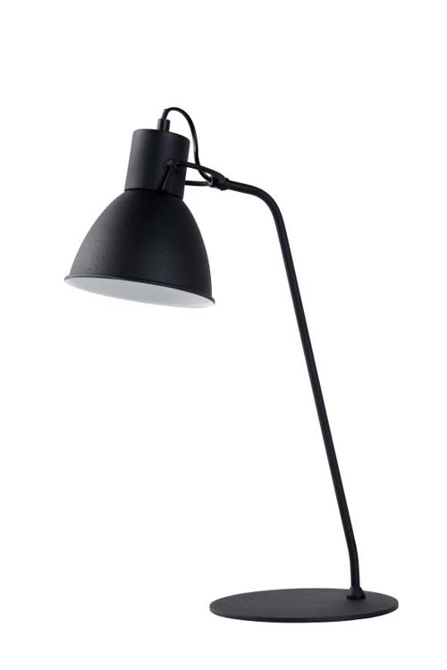 Lucide SHADI - Bureaulamp - Ø 20 cm - 1xE14 - Zwart