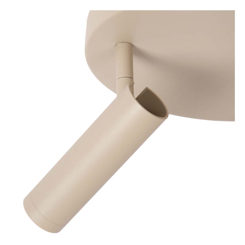 Lucide GRADO - Spot plafond - Ø 25 cm - 3xGU10 (MR11) - Taupe