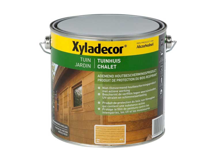 Xyladecor Tuinhuis - houtbescherming - den - mat - 2,5L