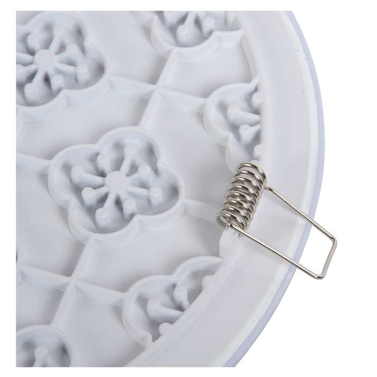 Lucide CERES-LED - Plafonnière Badkamer - Ø 21,5 cm - LED Dimb. - 1x30W 3000K - IP44 - Wit