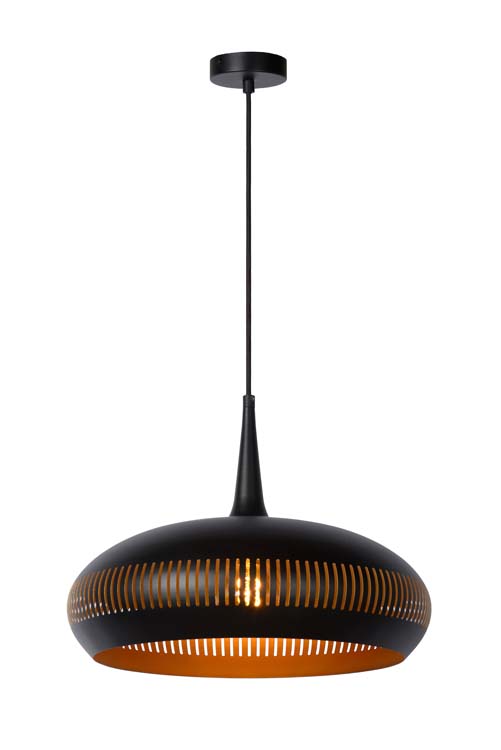 Hanglamp - Ø 45 cm - 1xE27 - Zwart