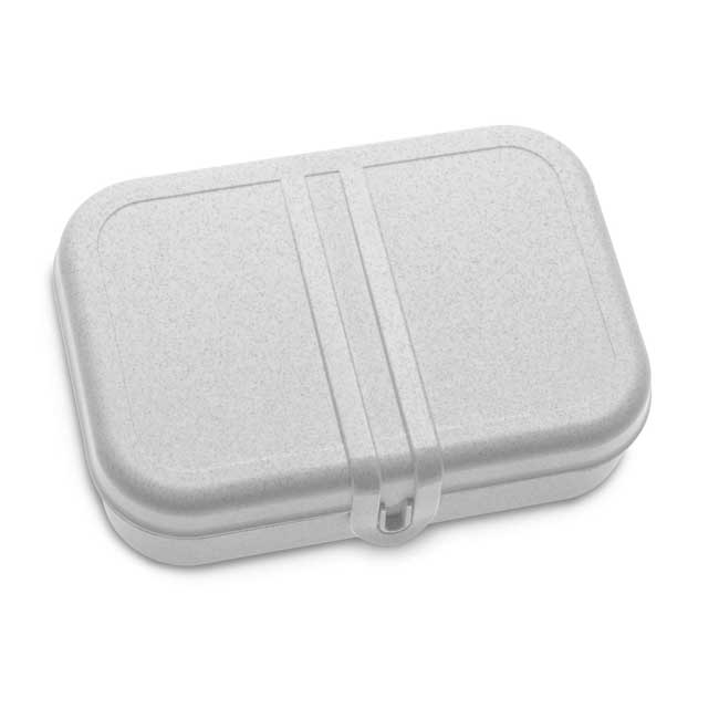 Koziol Lunchbox met tussenschot Pascal large organic grijs