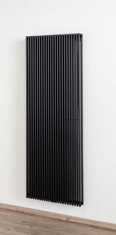 Radiateur Debra 180 x 67,6 cm double noir mat 3309 watt