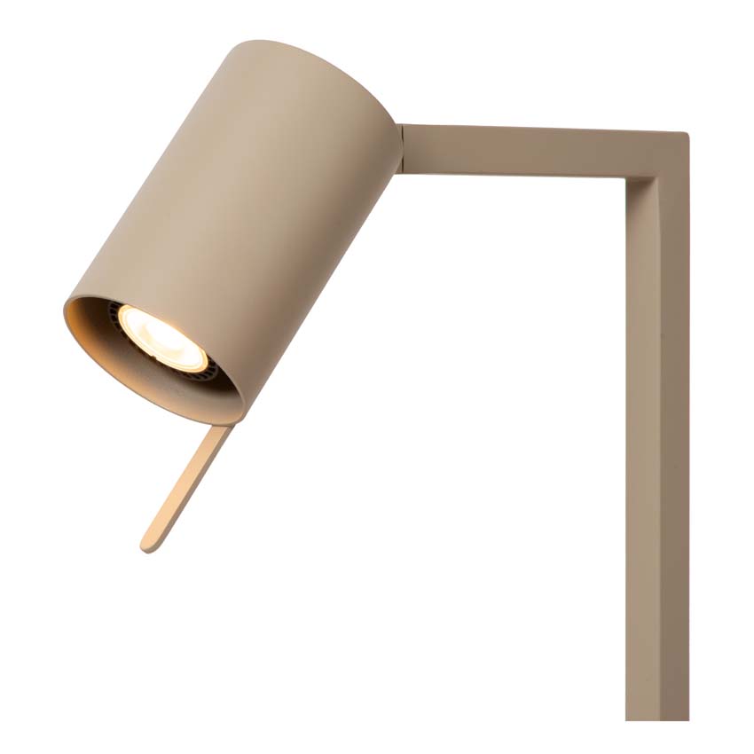 LESLEY - Bureaulamp - 1xGU10 - Taupe