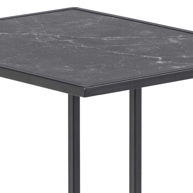 Table d'appoint Tifany noir
