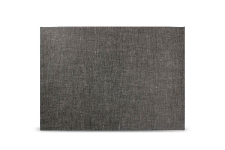 Napperon gris foncé 43x30 cm