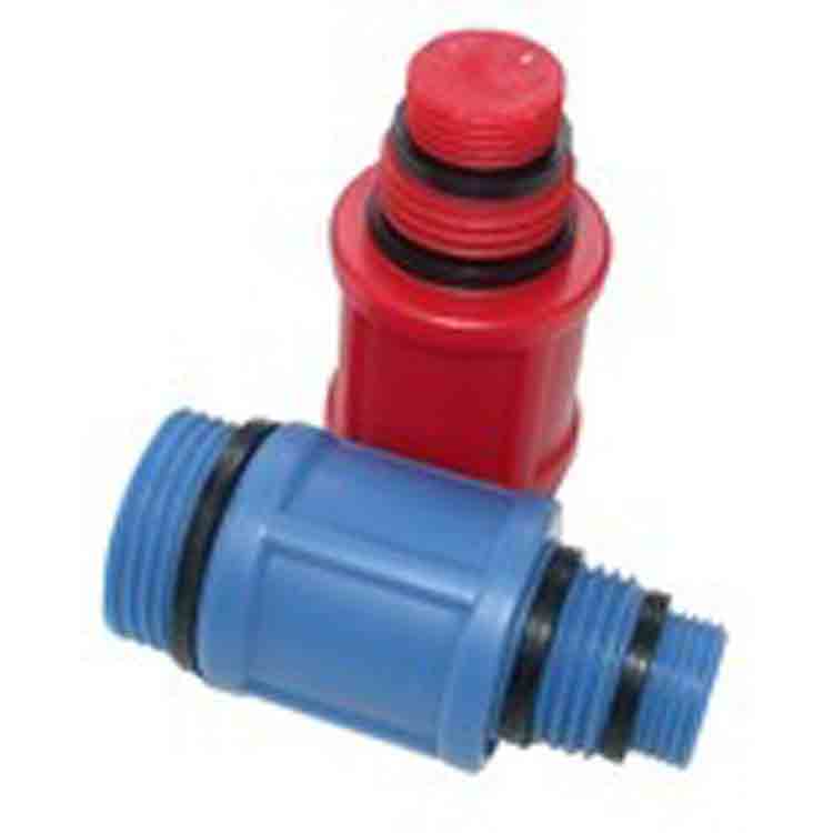 Pex-Alu stop rood 3/8-1/2-3/4