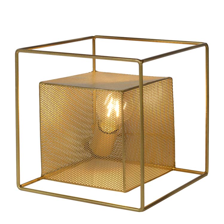 Tafellamp goud h22.5cm excl lamp LED mogelijk