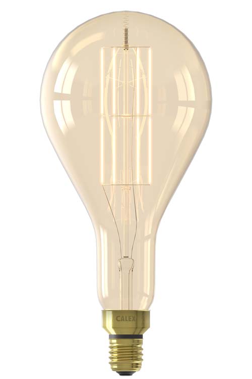 Led lamp Splash Gold E27 Ø 16 cm 1100 lumen 2100K