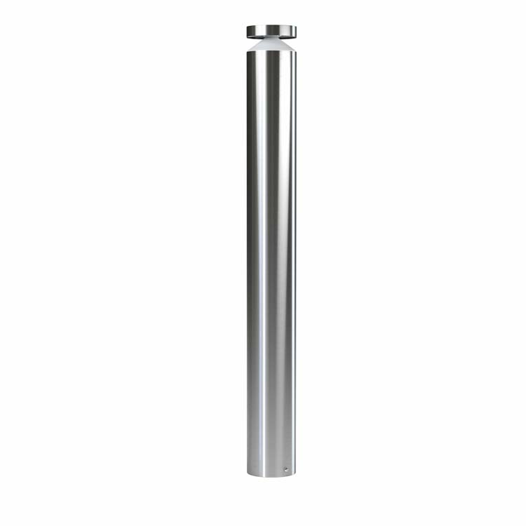 Paal Buitenverlichting Cylinder 80CM 6W Polycarbonaat/RVS
