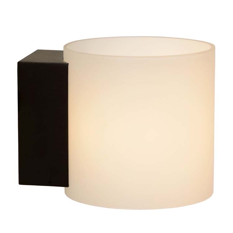 JELTE Wandlamp Badkamer G9/33W Ø 12cm Zwart