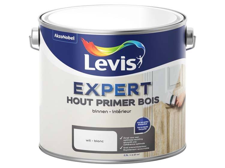 Levis Expert primer binnen 2,5l wit