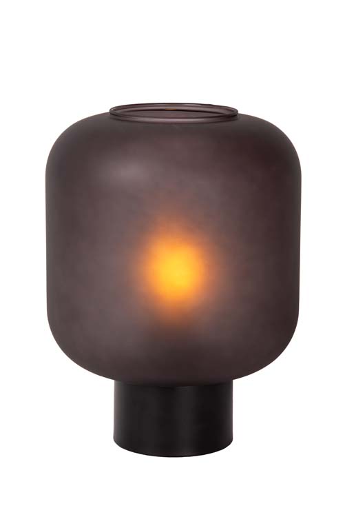 Lucide ELOISE - Lampe de table - Ø 21 cm - 1xE27 - Noir