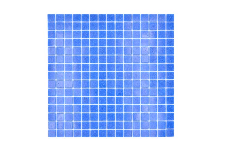 Mosaïque verre bleue foncé 32,7 x 30,5 cm
