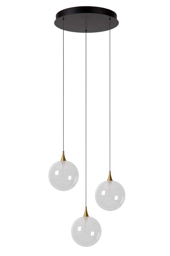 GISELA - Suspension - Ø 36 cm - LED Dim. - 3x3,6W 2700K - Transparent