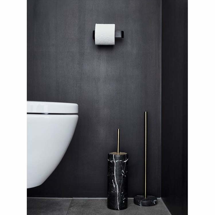 Reserve toiletrolhouder Nero zwart
