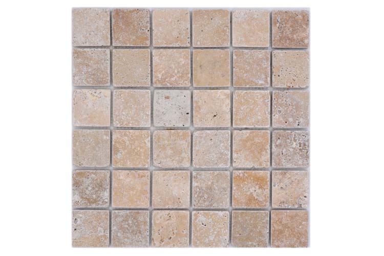 Mosaïque travertin light M 30,5 x 30,5 cm