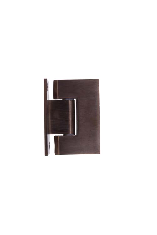 Porte en verre double 8mm night verre mat+charnières bronze-sur mesure