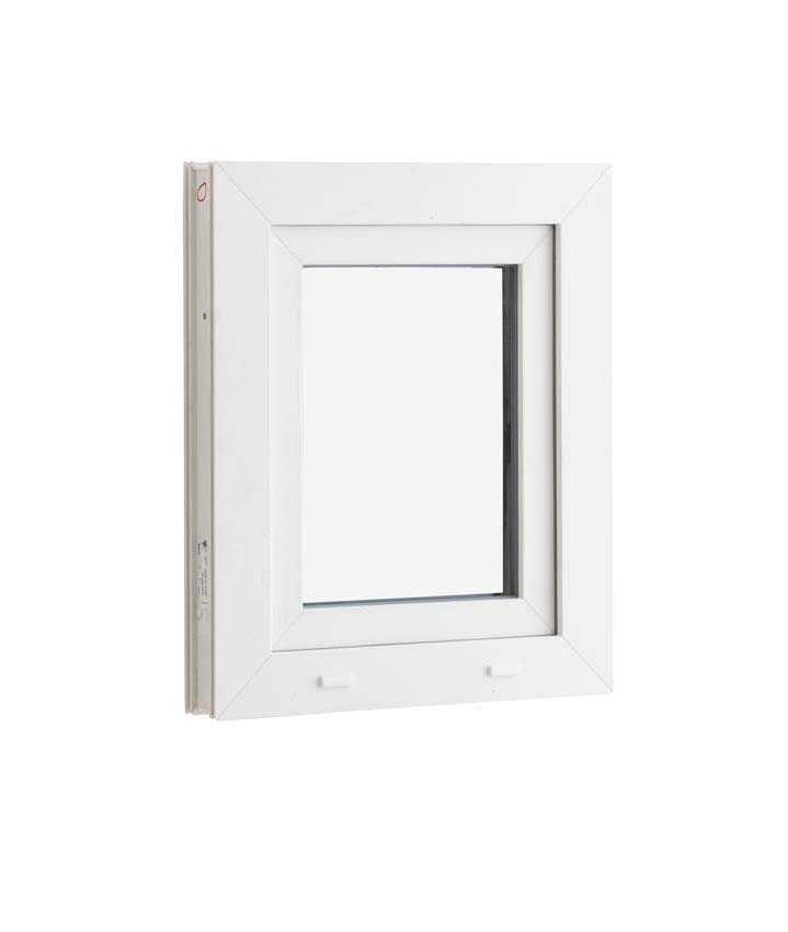 1-VAN Châssis oscillo-battant pvc Elegant blanc/bl B700xH800 mm G