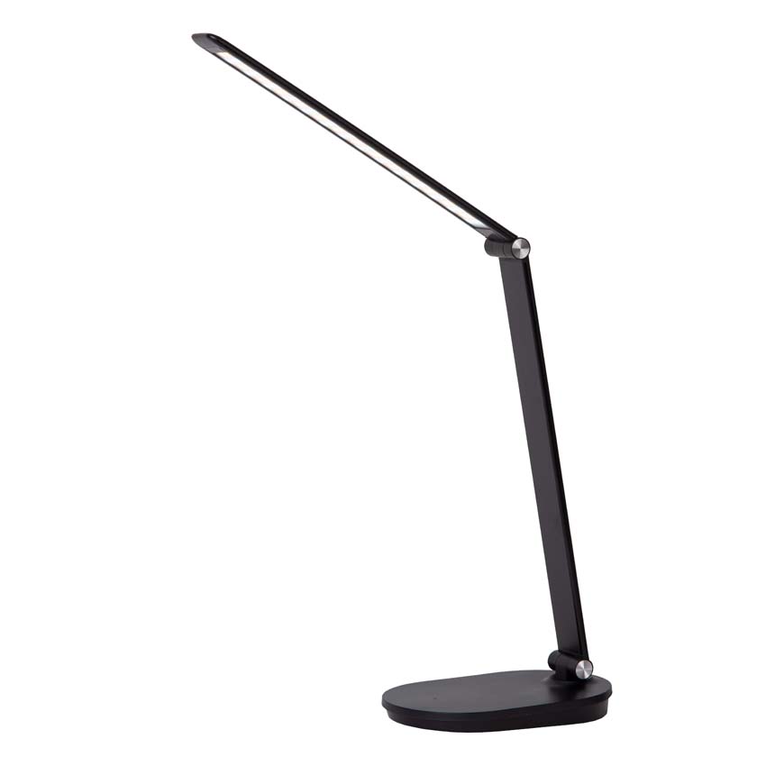 Lucide ALDWIN - Bureaulamp - LED Dimb. - CCT - 1x8W 2800K/6500K - Zwart