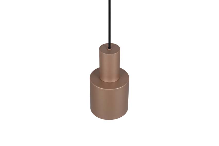 Lumière suspendue bronze excl lampe diam 12 cm