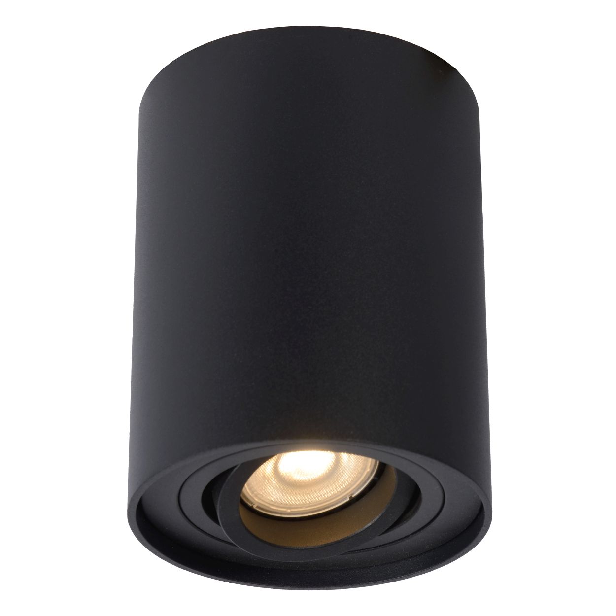 TUBE - Spot plafond - Ø 9,6 cm - 1xGU10 - Noir