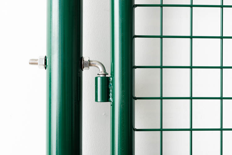 Tuinpoort enkel,groen,(hxbr)125x100cm