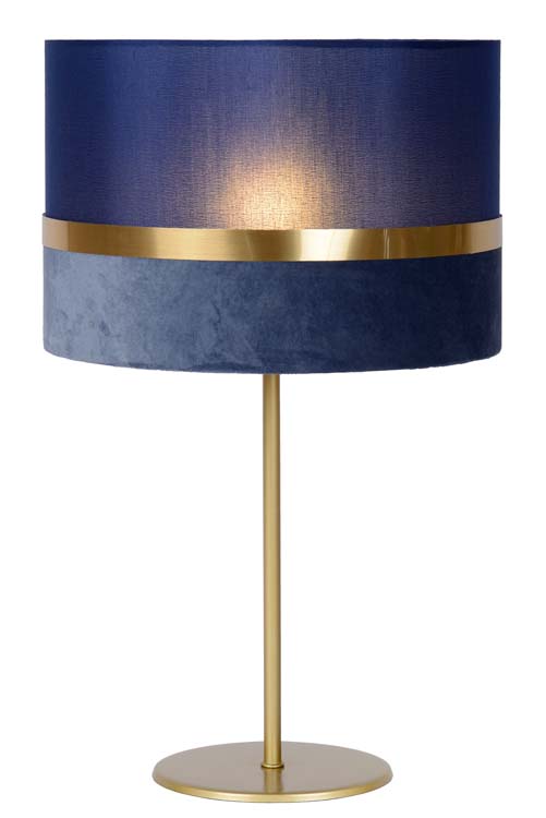 Tafellamp - Ø 30 cm - 1xE14 - Blauw