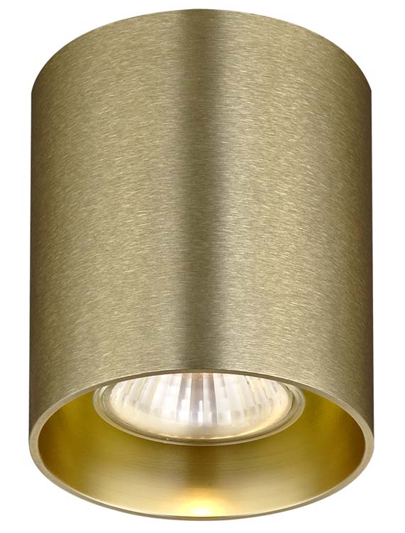 Plafondlamp Goud Rond GU10  Max 50W IP20