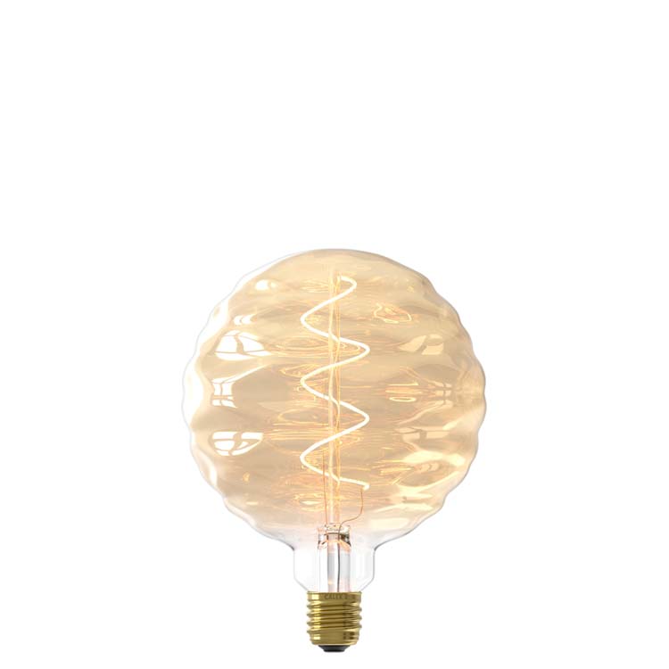 LED lamp goud golvend 4W E27 140 lm