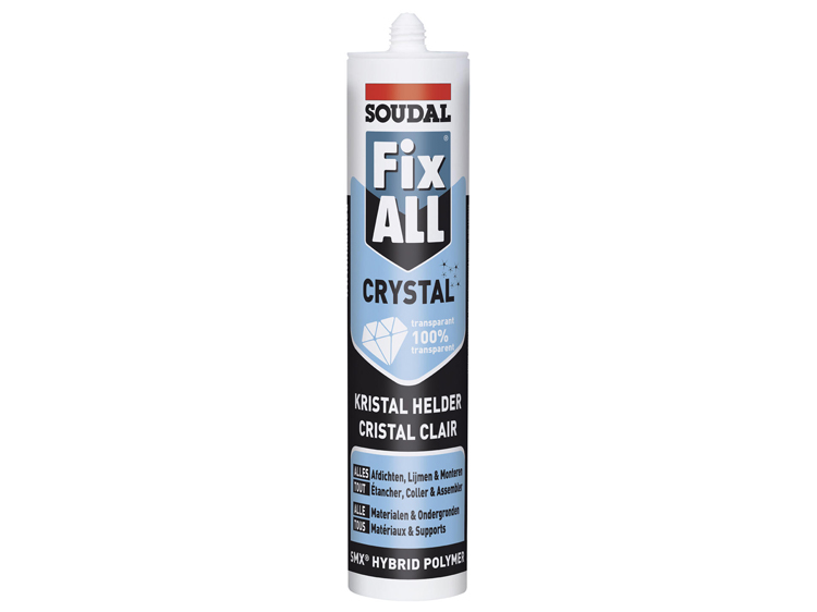 Montagelijm Fix All crystal 290ml transparant