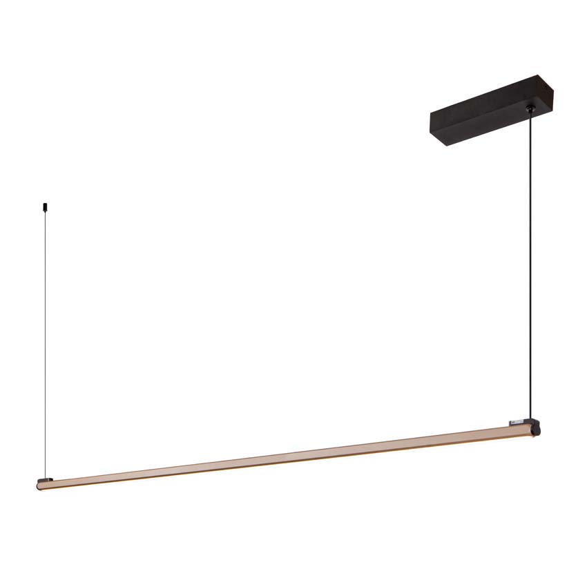 Lucide Premium BRAGA - Suspension - LED Dim. - CCT - 1x36W 2700K/4000K - Café