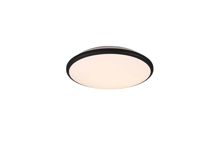 Plafonnière LED noir mat 20,5W 3000K 2300LM