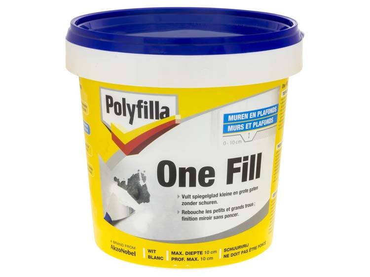 Polyfilla One-fill enduit de rebouchage 1l
