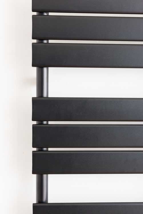 Radiateur sèche-serviette Xerxes single noir 180 x 50 cm 936 Watt