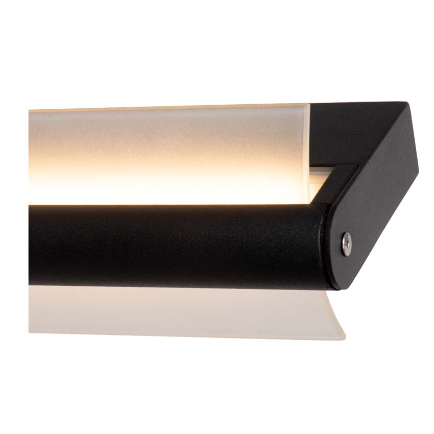 Lucide WANDA - Wandlamp Badkamer - LED - 1x19W 3000K - IP44 - mat